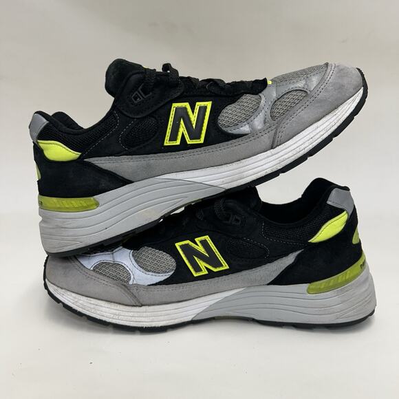 New Balance 992 Made In USA “Black/Grey/Volt” M992TQ main image 6